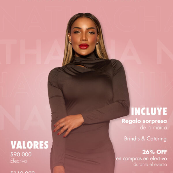 RESERVA: 26/05 MASTERCLASS BIRTHDAY GLAM SESSION BY NATHACHA NINA MODALIDAD PRESENCIAL (SOLO DEMOSTRACION)